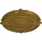 Ekena Millwork Attica Acanthus Leaf Ceiling Medallion (Fits Canopies up to 4 5/8"), 53 1/2"OD x 3 1/2"P, Gold CM53ATGLS - alternate 3